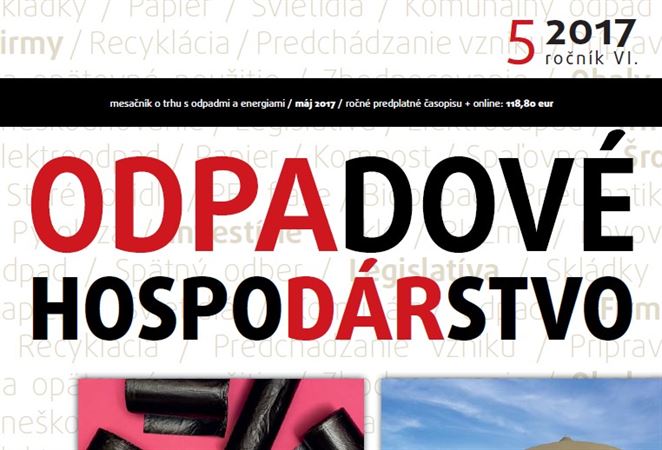 Čo by vám nemalo ujsť. ODPADOVÉ HOSPODÁRSTVO, 2017/05